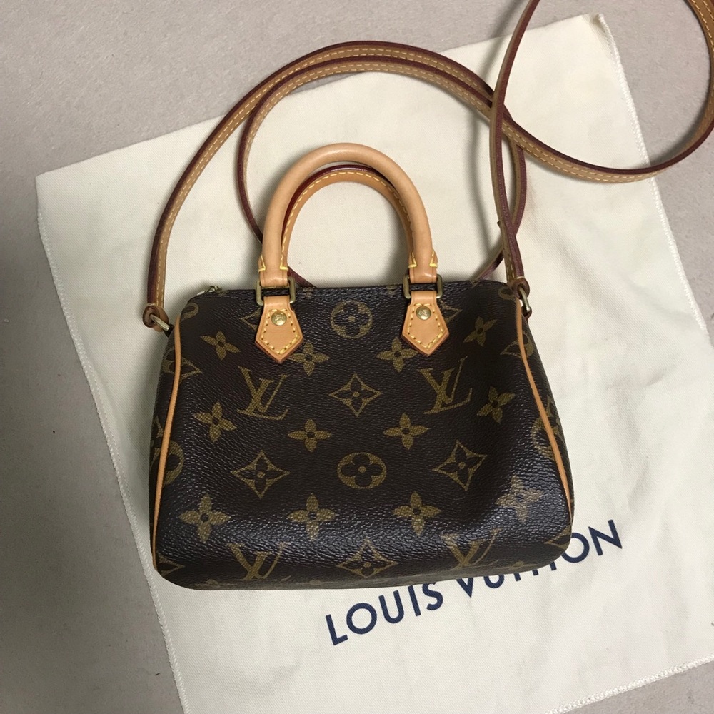 Authentic Louis Vuitton speedy nano